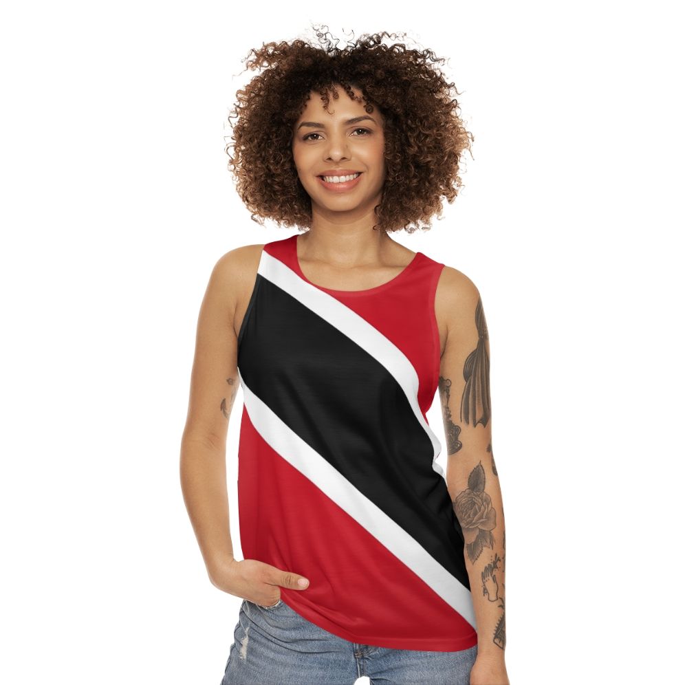 Unisex Trinidad and Tobago Flag Tank Top - women