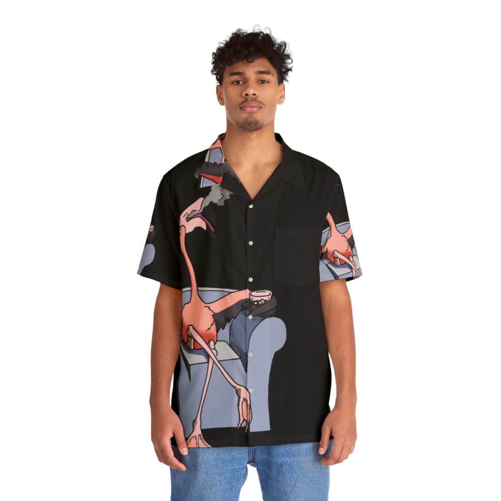 Alan Shore's Flamingo Hawaiian Shirt from Boston Legal - Lifestyle