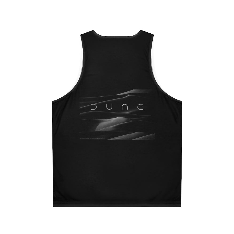 Dune movie unisex tank top - Back