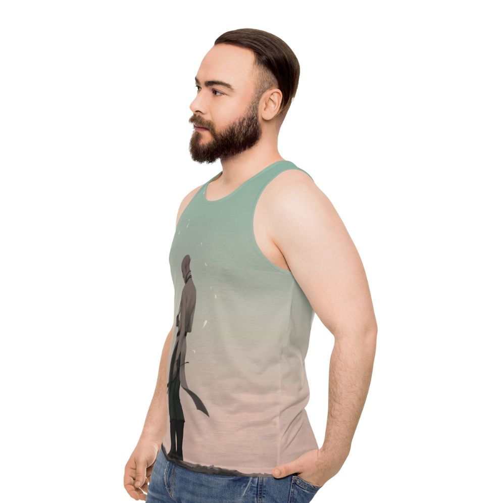 Unisex "Foolish Love" Dragon Age Solas Inspired Tank Top - men side