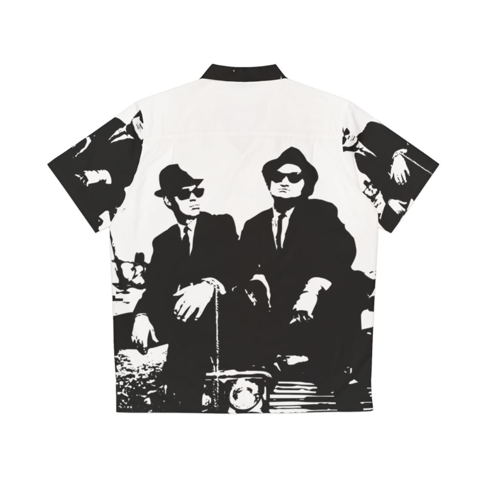 Blues Brothers Inspired BB Hawaiian Shirt - Back