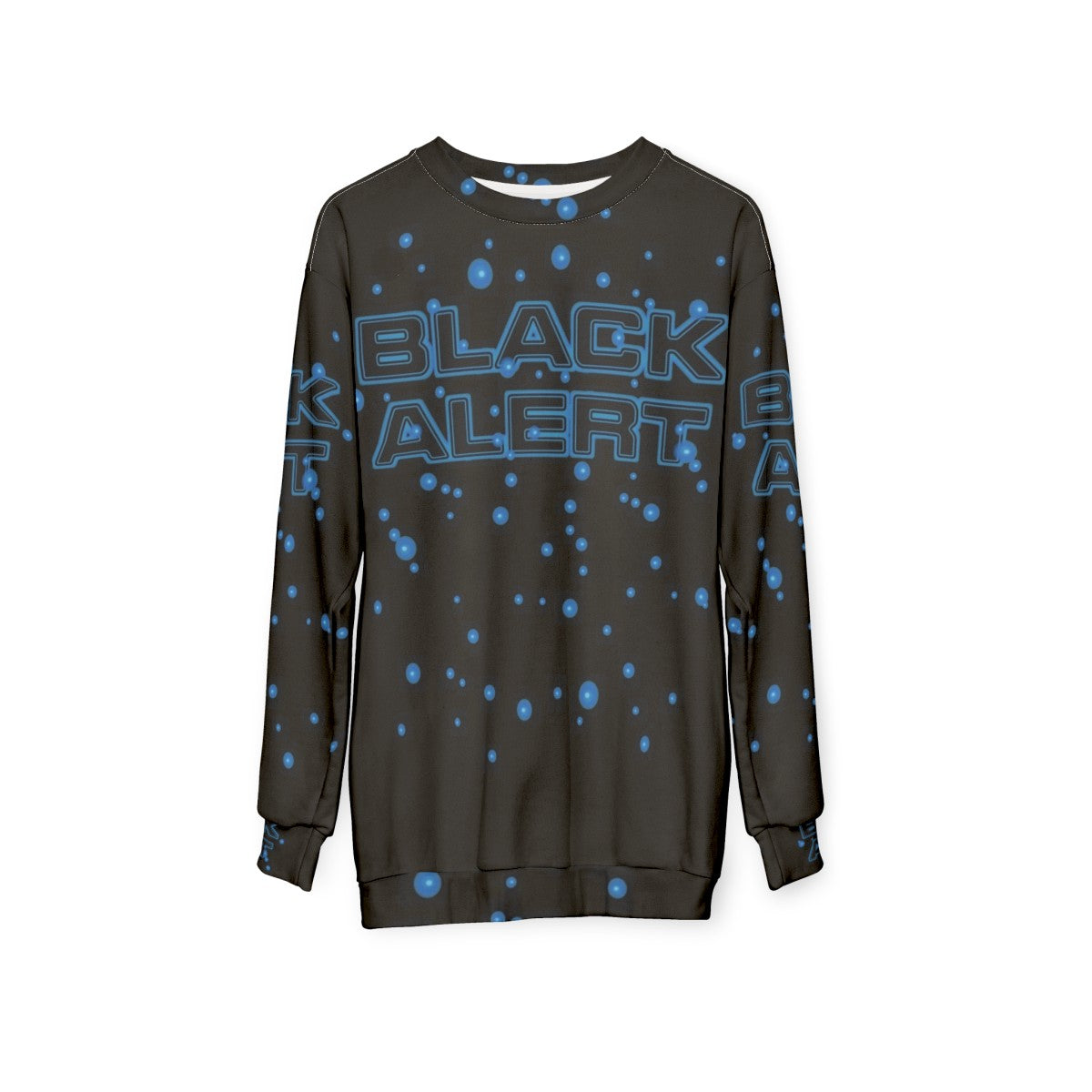 Black Alert Star Trek Discovery Sweatshirt - hanging