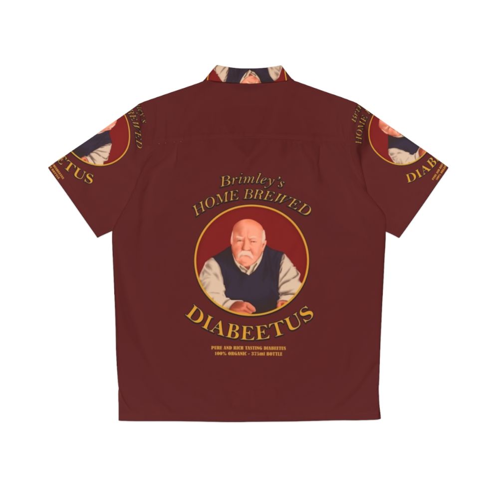 Diabeetus Vintage Hawaiian Shirt with Retro Diabetes Awareness Design - Back