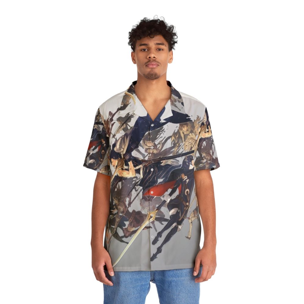 Fire Emblem Awakening Box Art Hawaiian Shirt - People Front