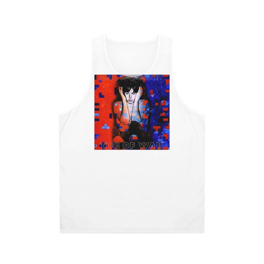 Mccartney Unisex Tank Top with Beatles Inspired Design