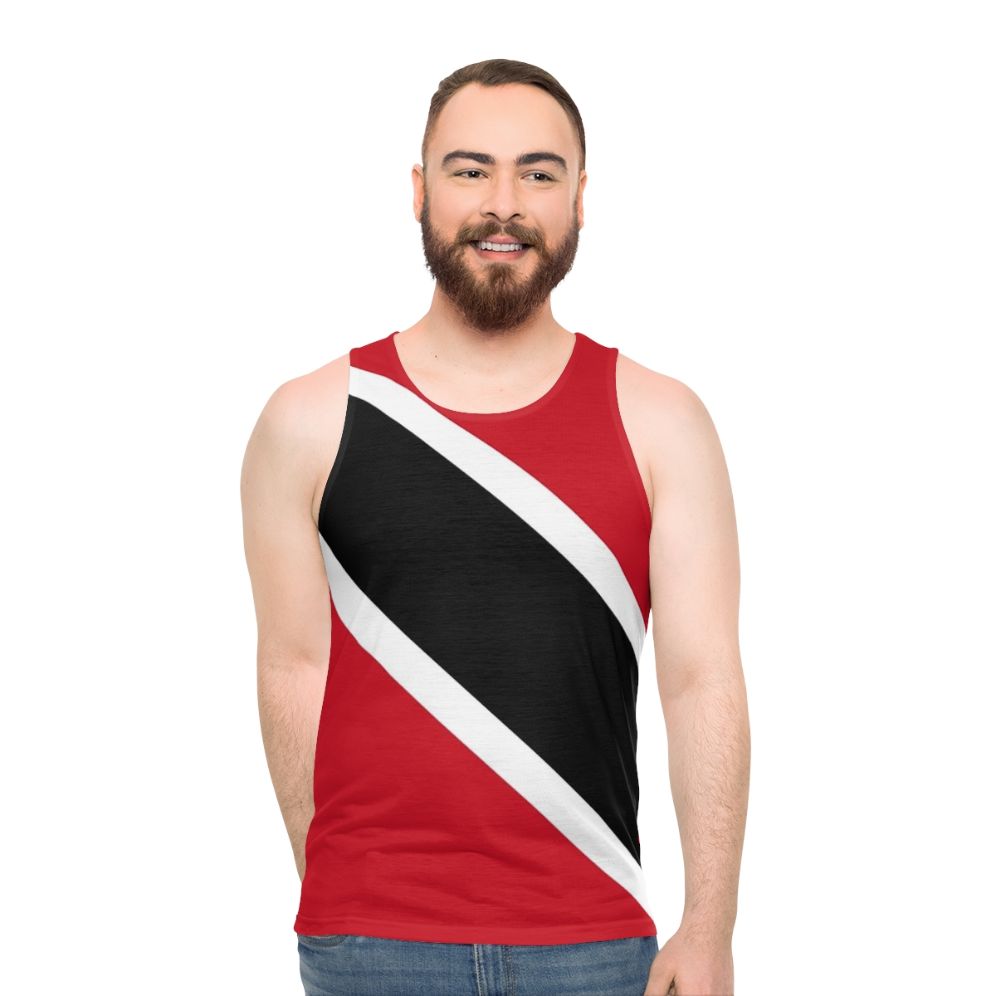 Unisex Trinidad and Tobago Flag Tank Top - men