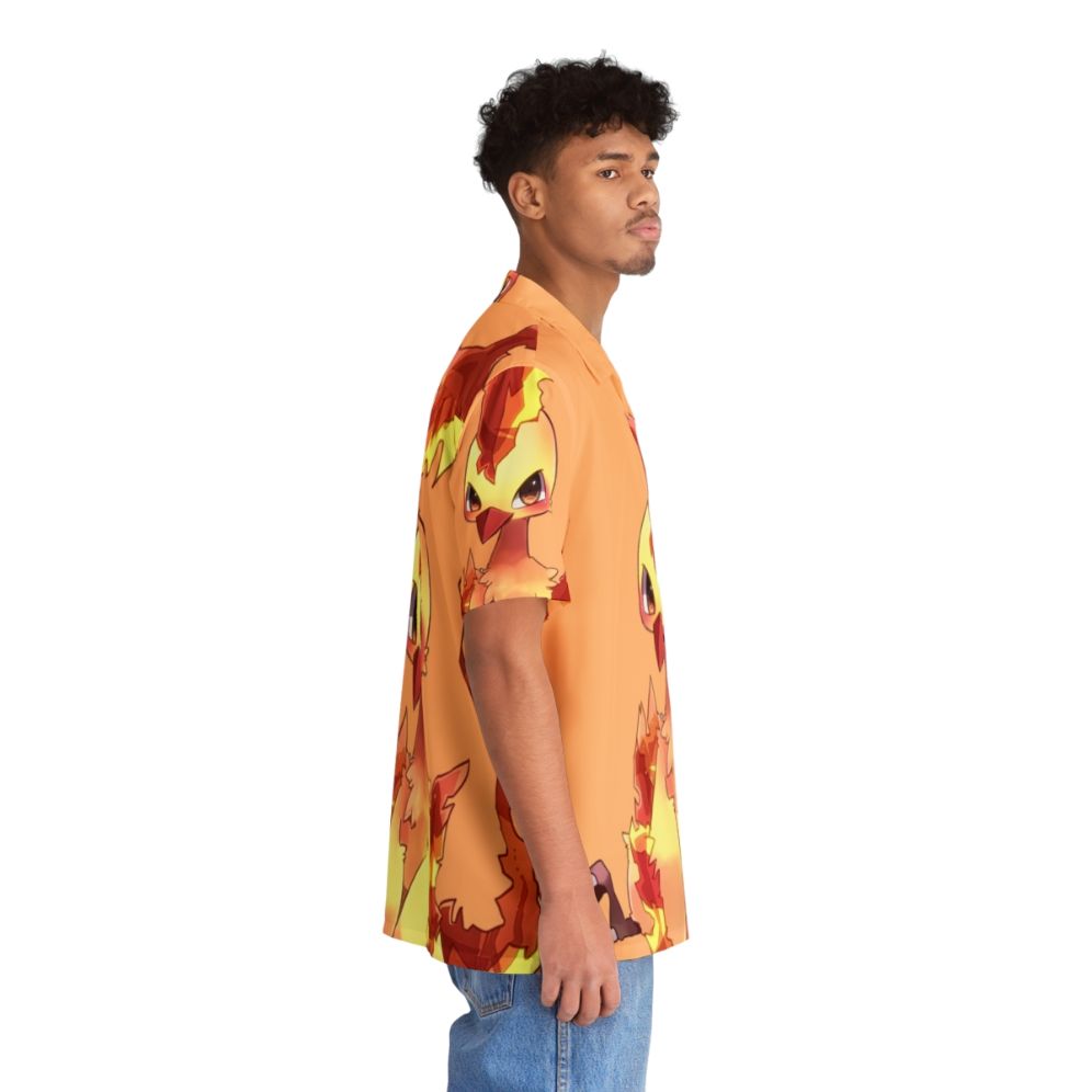 Legendary Phoenix Hawaiian Shirt - Mythical Bird Inspired Tropical Attire - People Pight