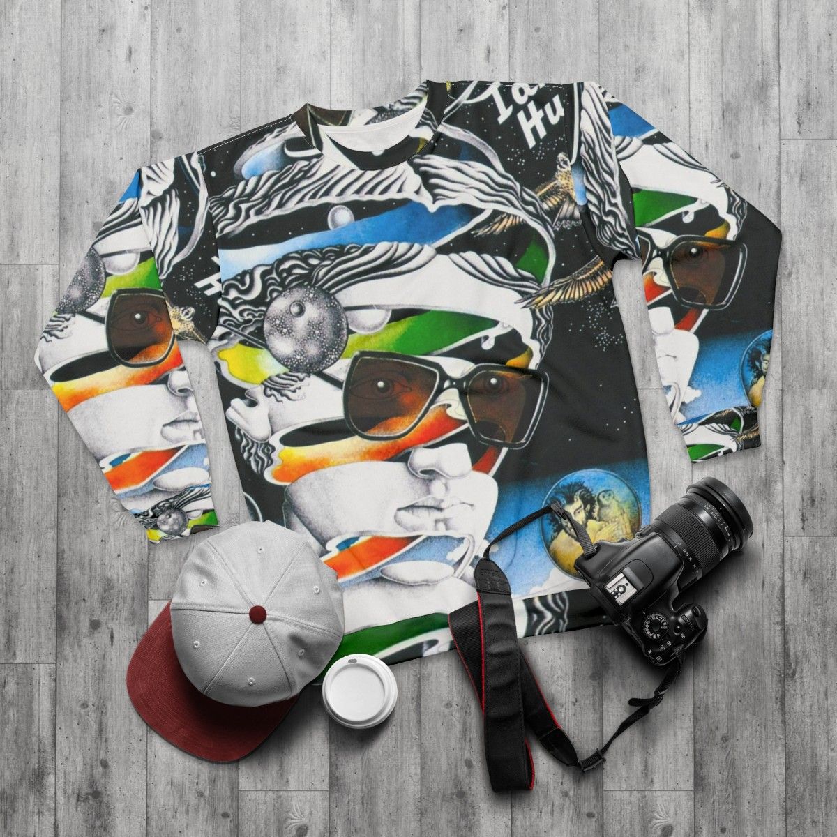 Ian Hunter Classic Rock Sweatshirt - flat lay