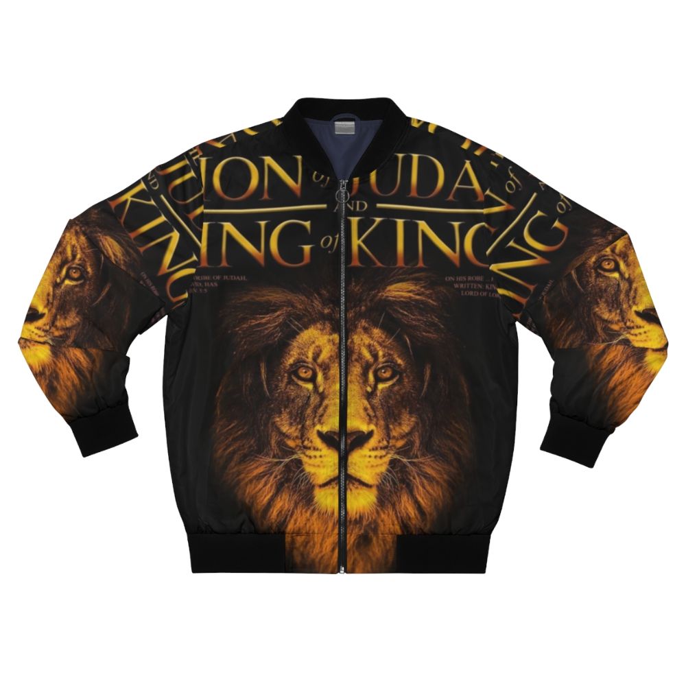 Judah Rastafarian Lion of Judah Bomber Jacket