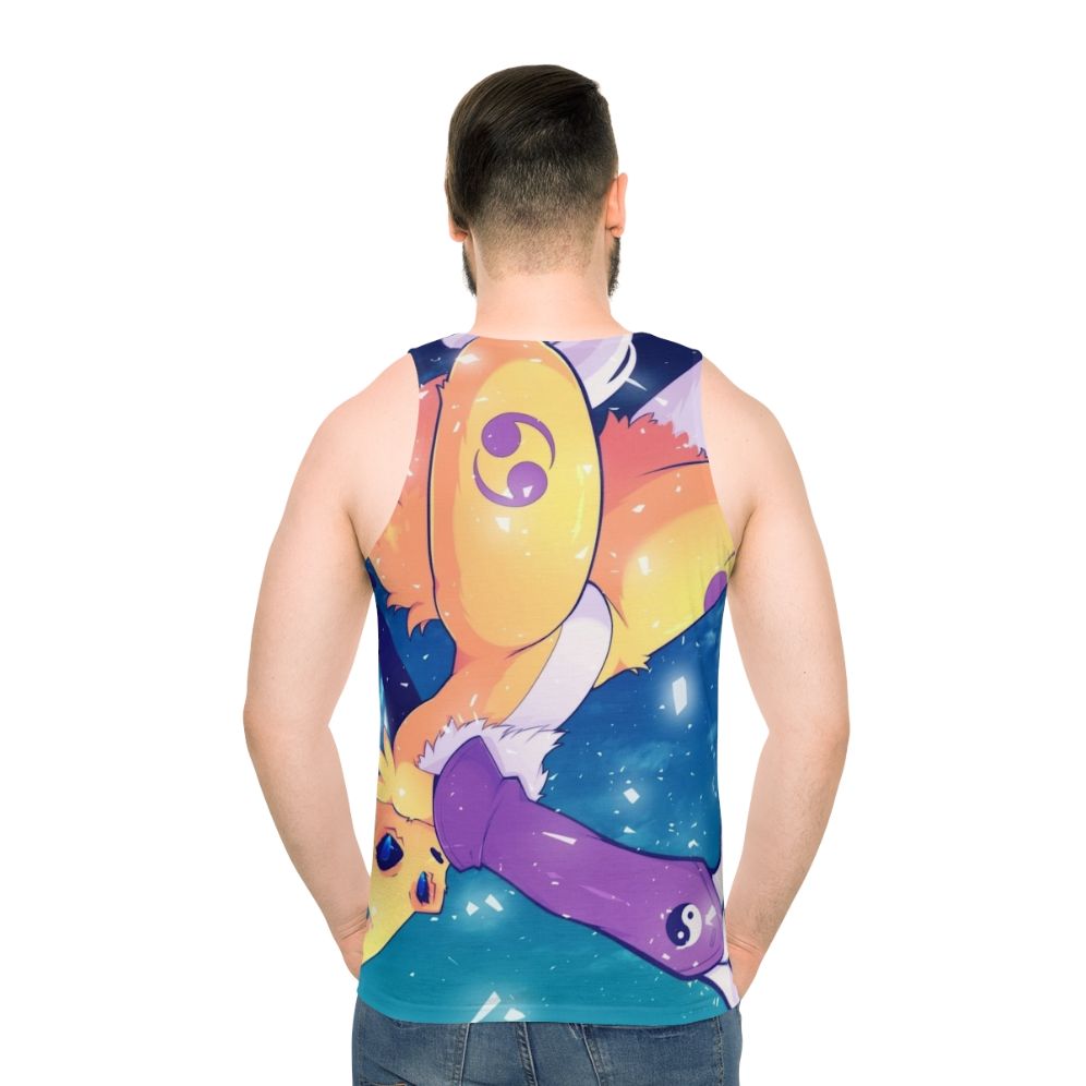 Diamond Storm Unisex Anime Manga Tank Top - men back