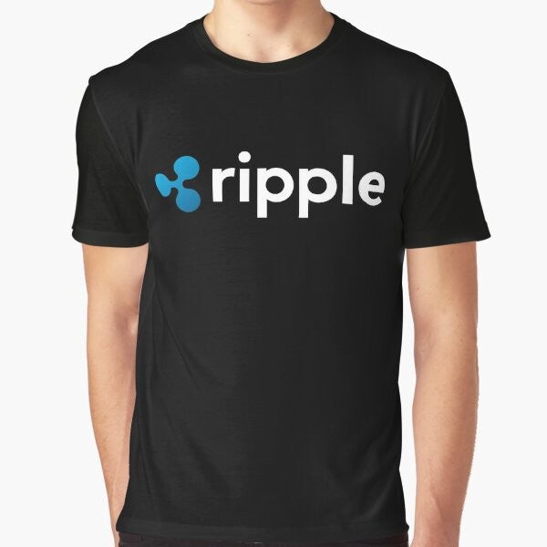 Ripple (XRP) Cryptocurrency Graphic T-Shirt