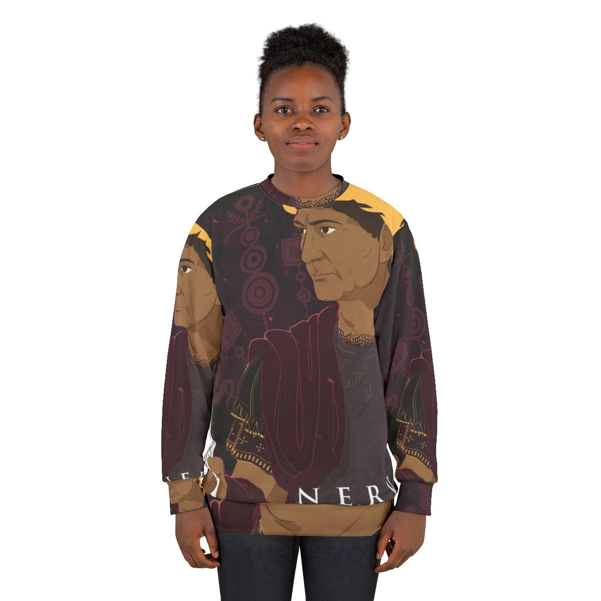 Trajan Roman Emperor Sweatshirt - women