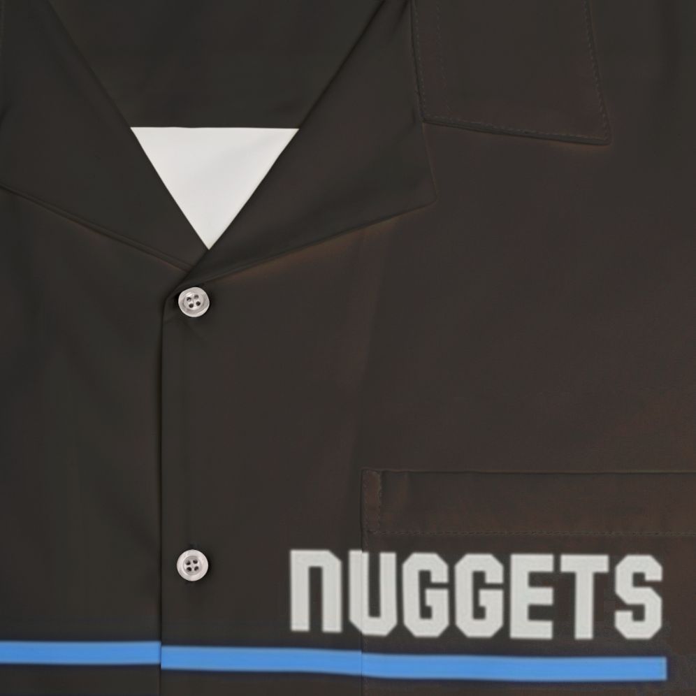 Denver Nuggets Hawaiian Basketball Jersey - Detail