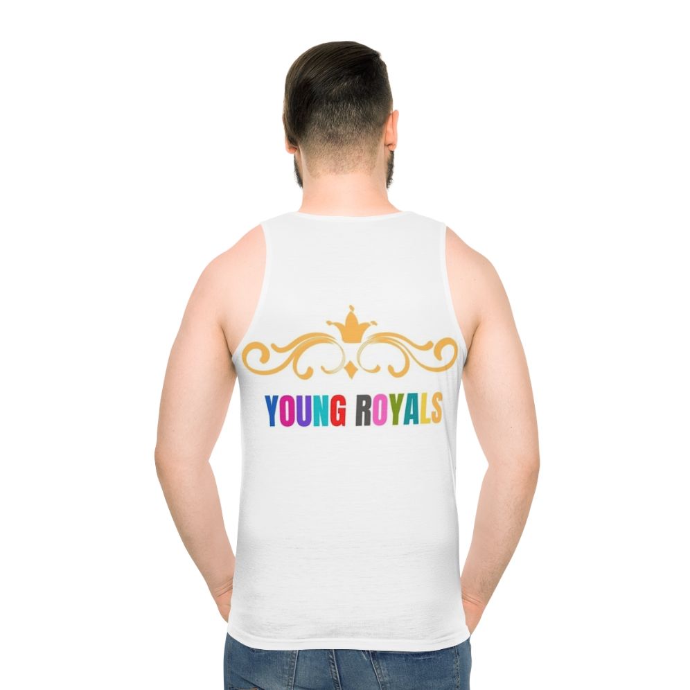 Young Royals LGBTQ+ Unisex Tank Top - men back