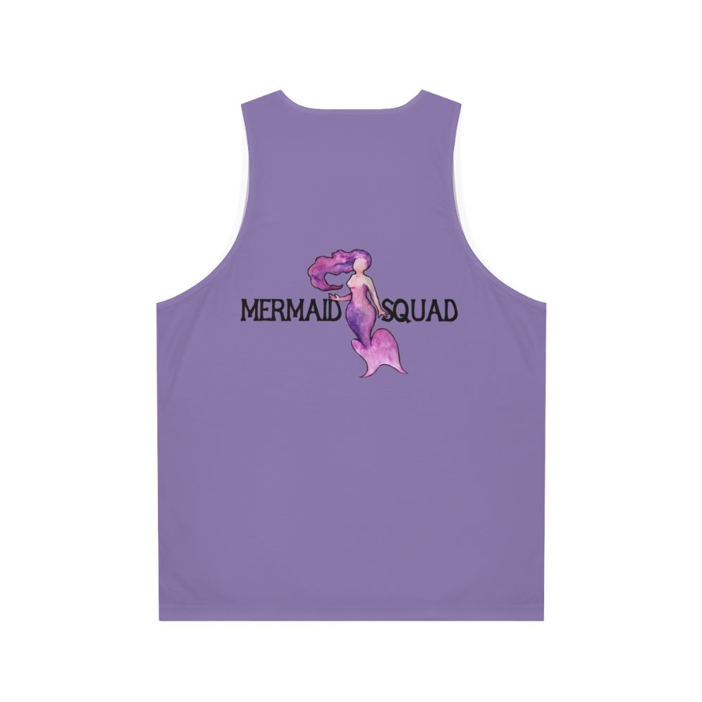 Mermaid squad unisex tank top - Back