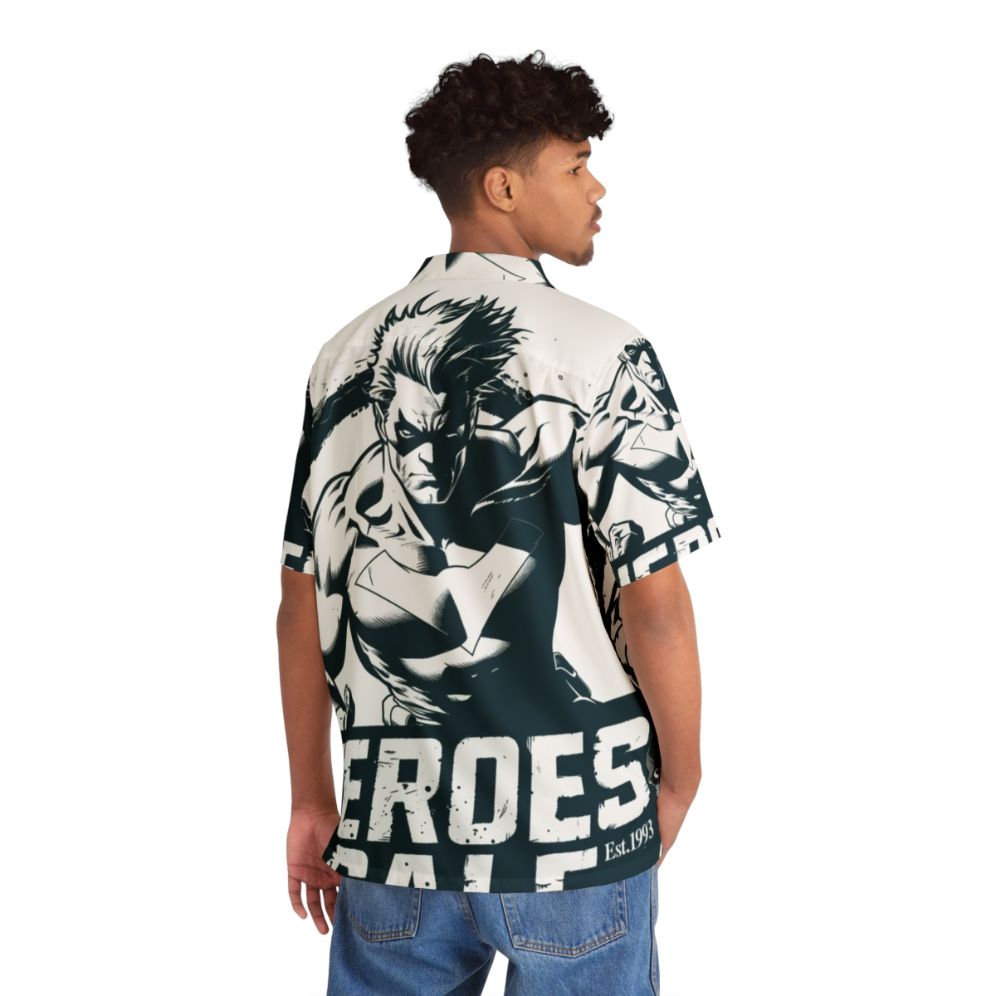 Transparent Hawaiian Shirt - Heroes For Sale Est 1993 - People Back