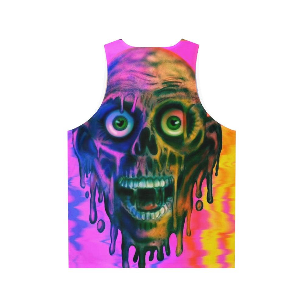 Tar Man Unisex Horror Movie Zombie Tank Top - Back