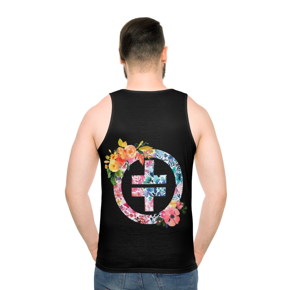 Take That Band Unisex Logo Tank Top - men back