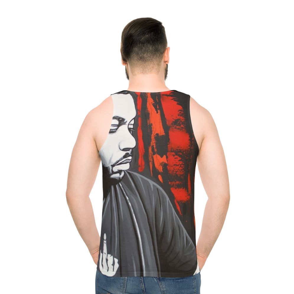 Derrick Carter House Music Unisex Tank Top - men back