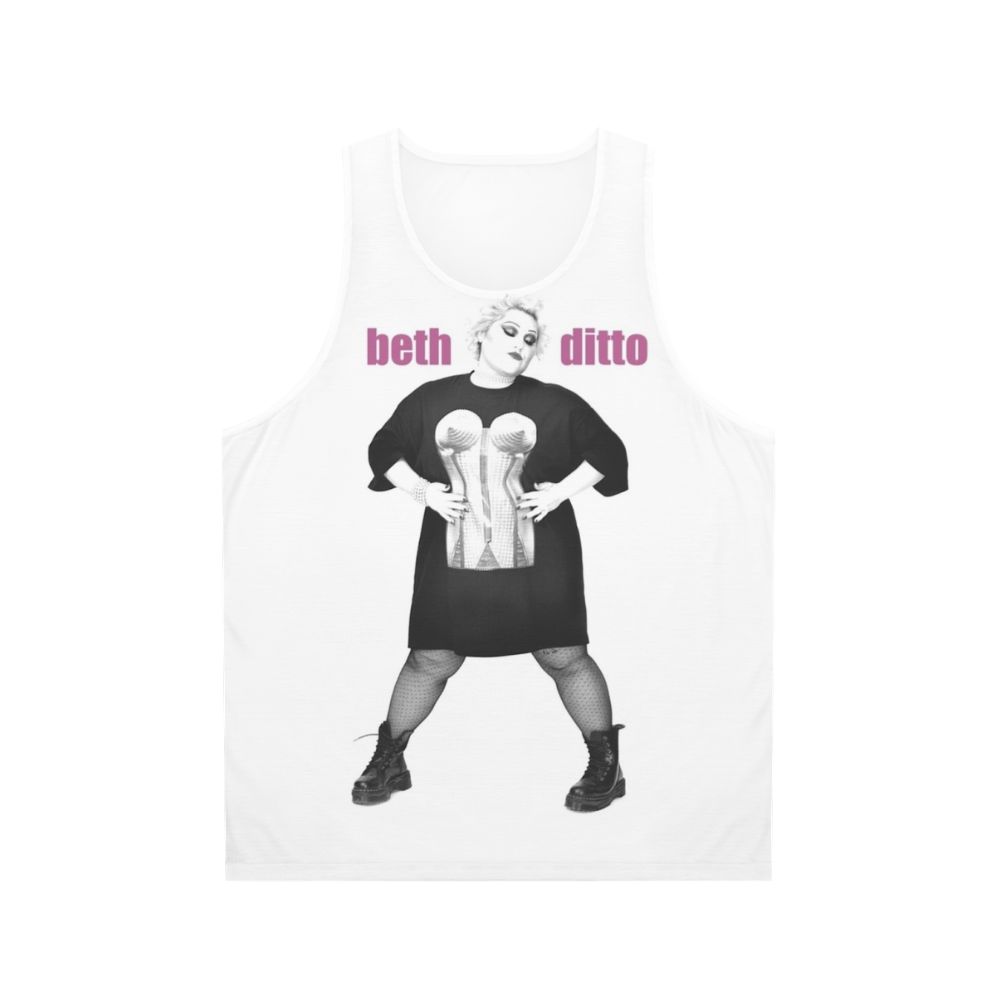 Beth Ditto Unisex Punk Rock Tank Top