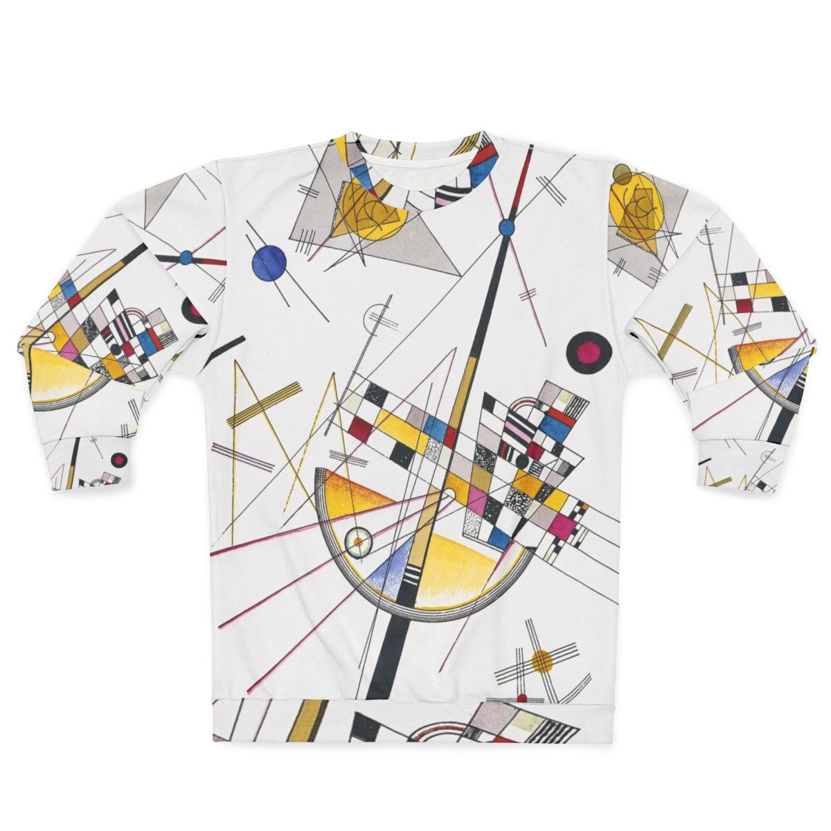 Wassily Kandinsky Delicate Tension Sweatshirt - Abstract Art Masterpiece