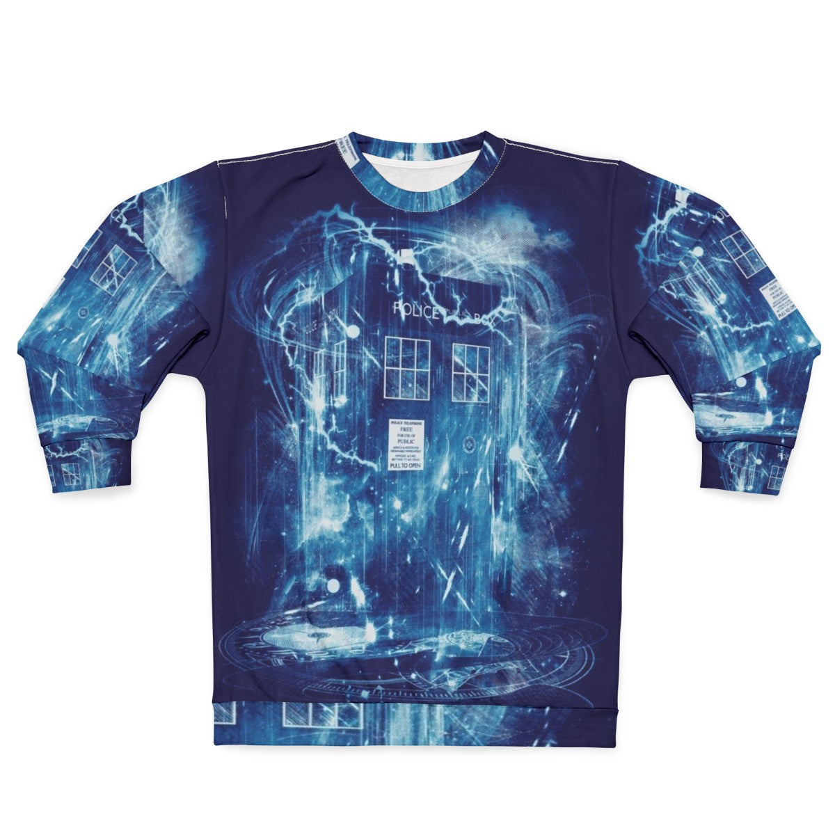 Time Travel and TARDIS Doctor Who Sweatshirt