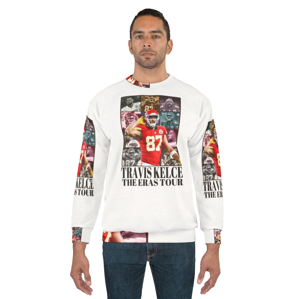 Travis Kelce Kansas City Chiefs NFL Football Sweatshirt - men