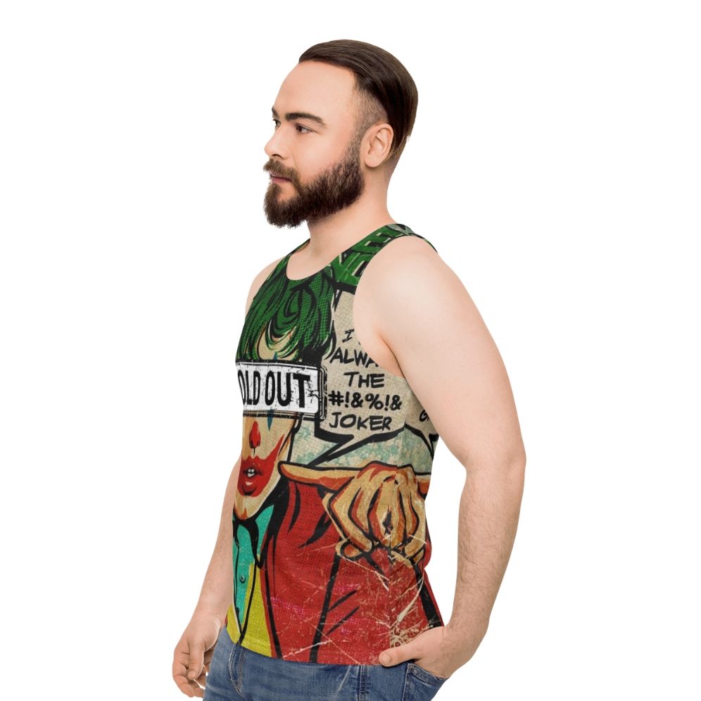 Sam Fender Unisex Alternative Rock Tank Top - men side