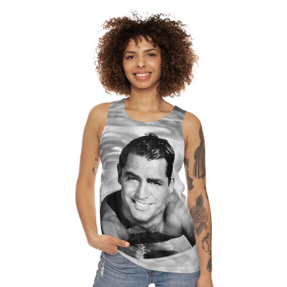 Cary Grant Unisex Vintage Tank Top - women