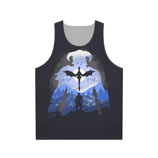 Skyrim Dragonborn Unisex Tank Top