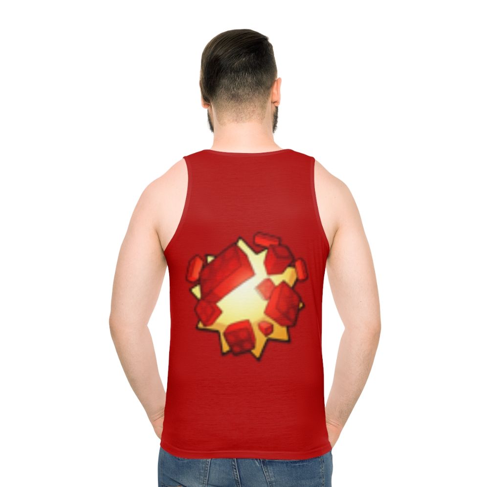 Bloxxer Unisex Roblox-Inspired Tank Top - men back