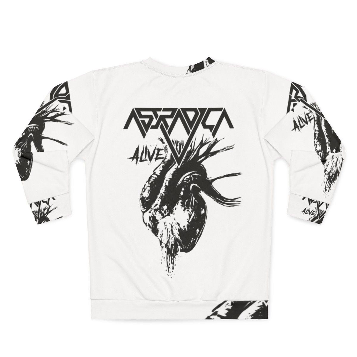 Astradica Bleeding Heart Logo Sweatshirt - Back