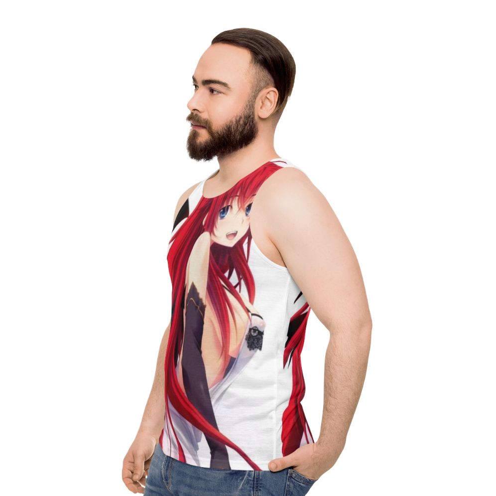 Rias Gremory Anime Tank Top - men side