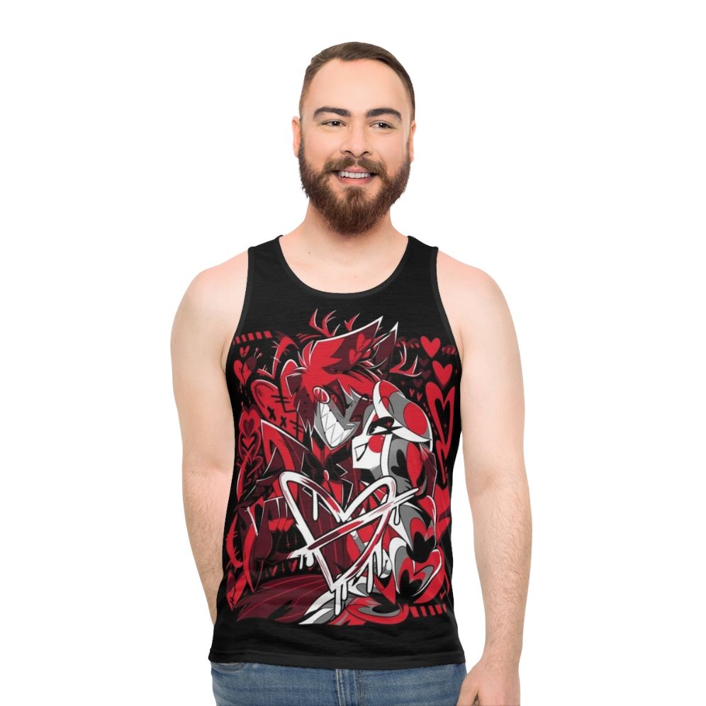 Hazbin Hotel Alastor Unisex Tank Top - men