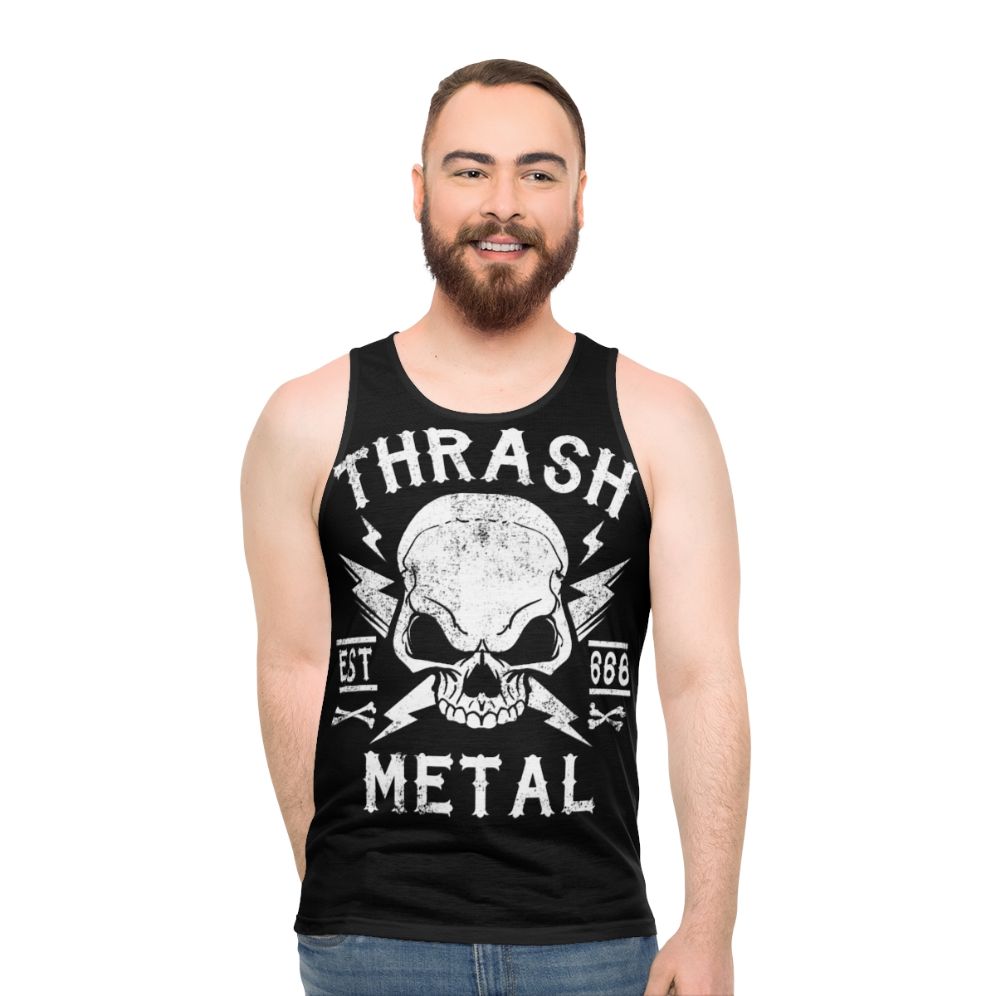 Thrash metal unisex tank top - men