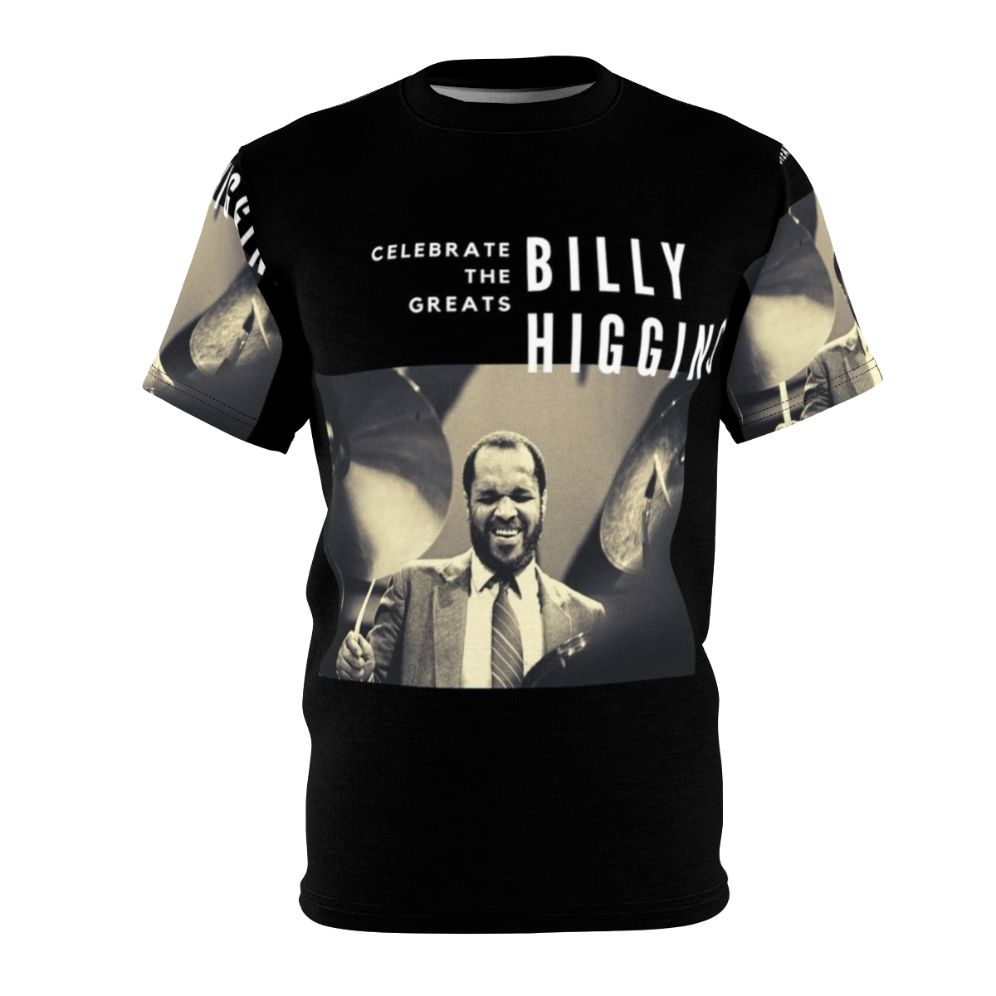 T-shirt featuring the iconic jazz drummer Billy Higgins