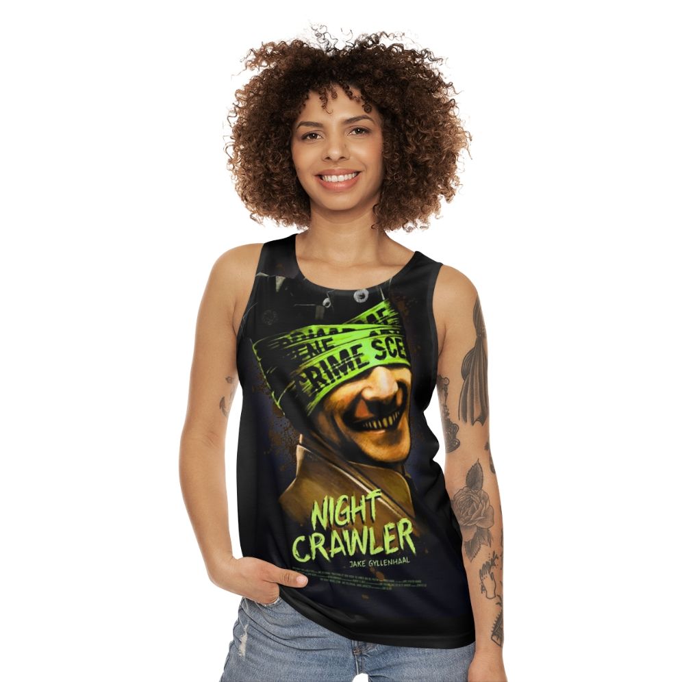 Nightcrawler Unisex Thriller Movie Tank Top - women