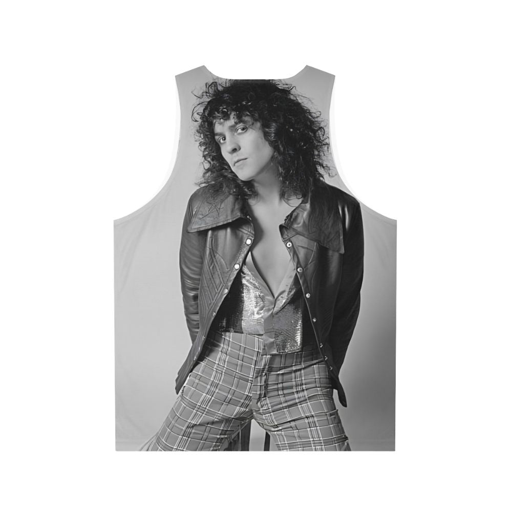 Marc Bolan Unisex Tank Top - Back