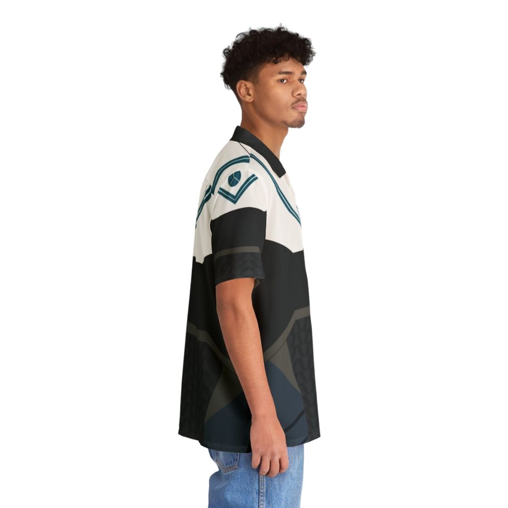 Destiny-inspired Hunter Parade Armour Hawaiian Shirt - People Pight