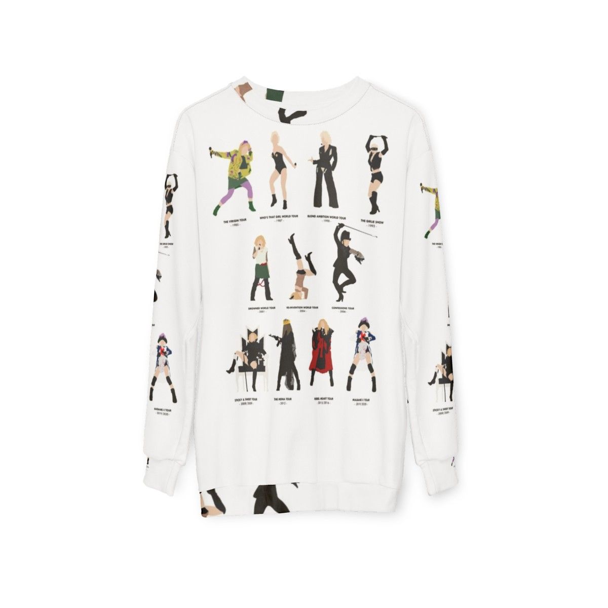 Evolution of the Queen Fashionable Sweatshirt - hanging