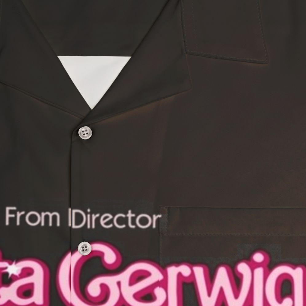 hawaiian-shirt-with-greta-gerwig-film-director-design - Detail