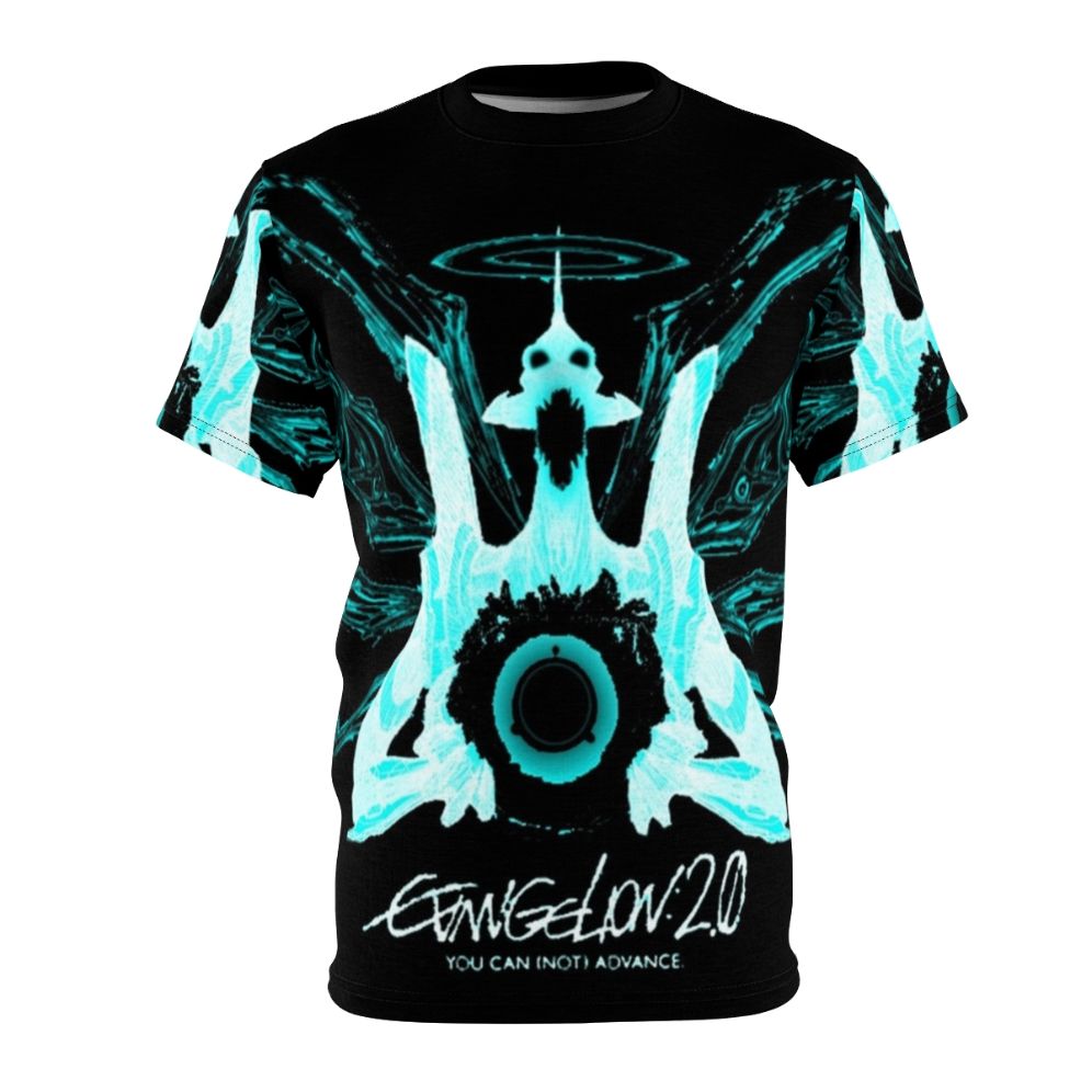 Evangelion T-shirt featuring a bold angel logo design inspired by the iconic anime series.