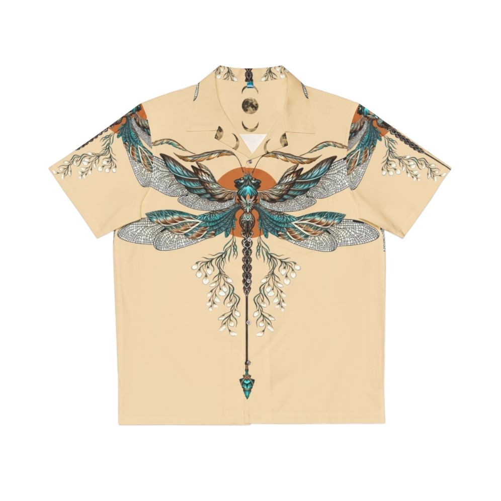 Dragonfly Tattoo Hawaiian Shirt