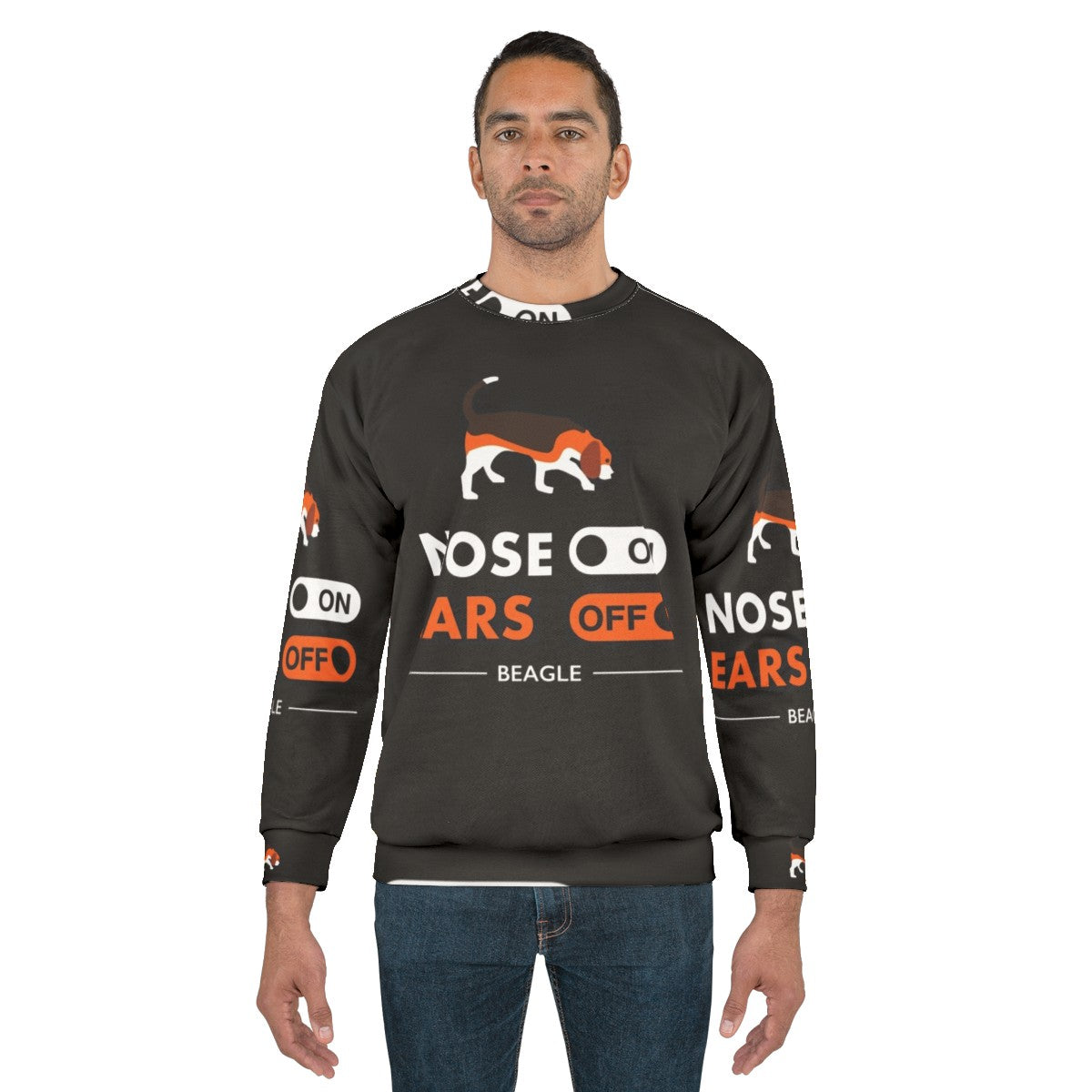 Nose On Ears Off Beagle Sweatshirt - men