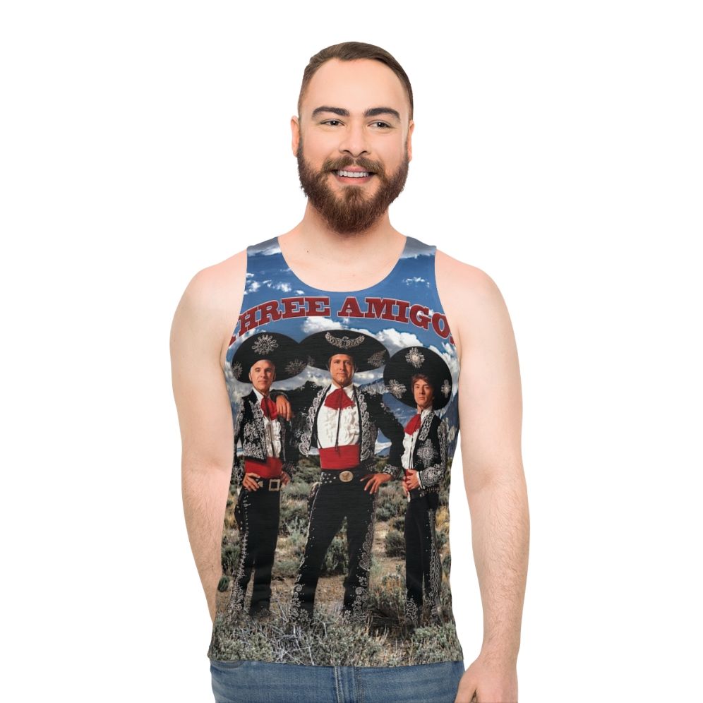 Three Amigos Unisex Tank Top - men