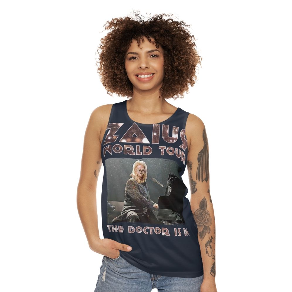 Zaius World Tour Unisex Tank Top - women