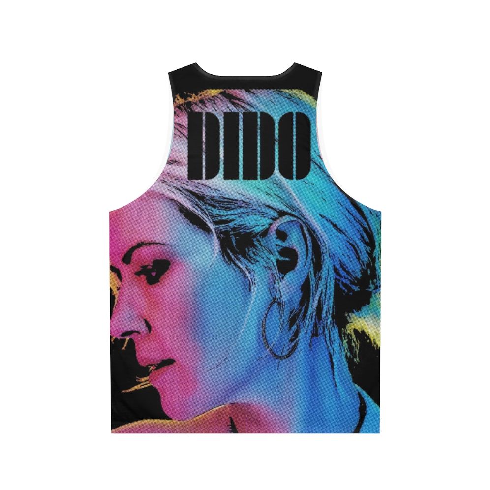 Unisex Dido Music Graphic Tank Top - Back