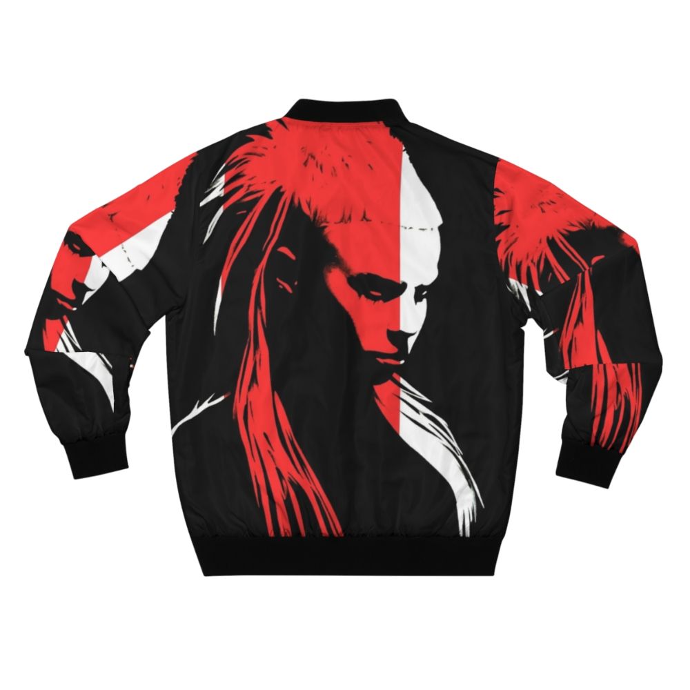 Die Antwoord x Yolandi Visser Portrait Drawing Bomber Jacket - Back