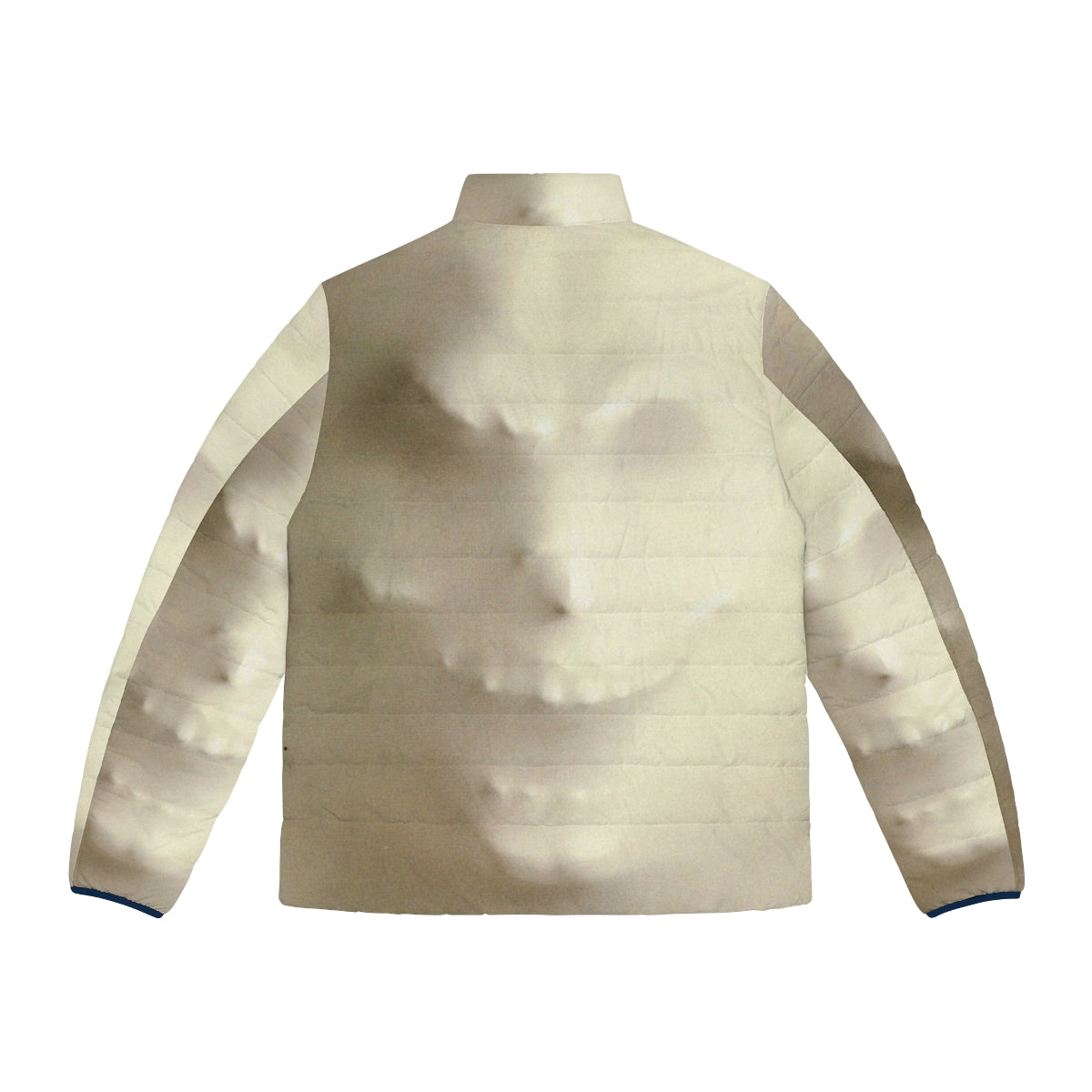 Ghost Snarl Puffer Jacket with supernatural horror comedy design - Back