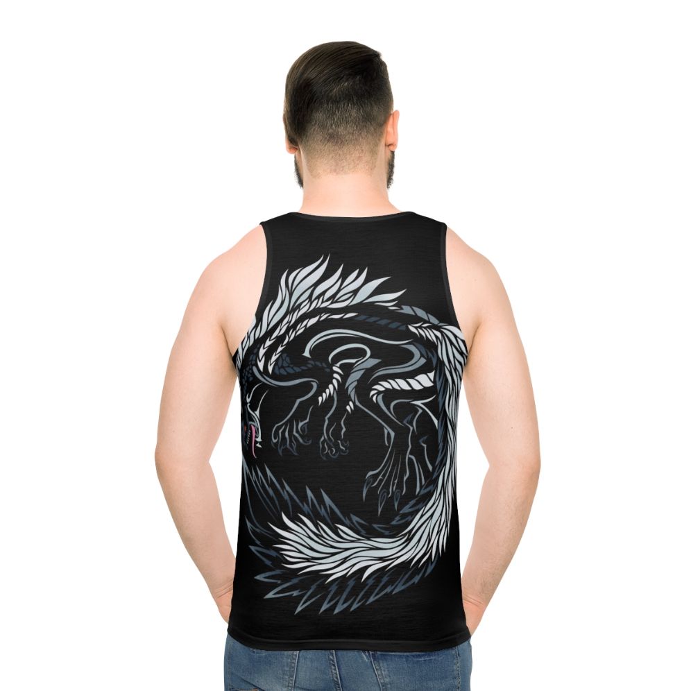 Tobi Kadachi Monster Hunter World Unisex Tank Top - men back